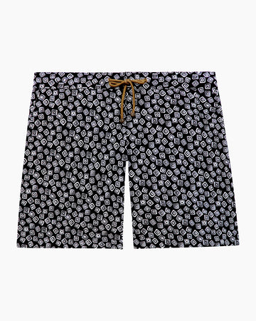 Charvet X Thorsun - Floating Squares - Black & White